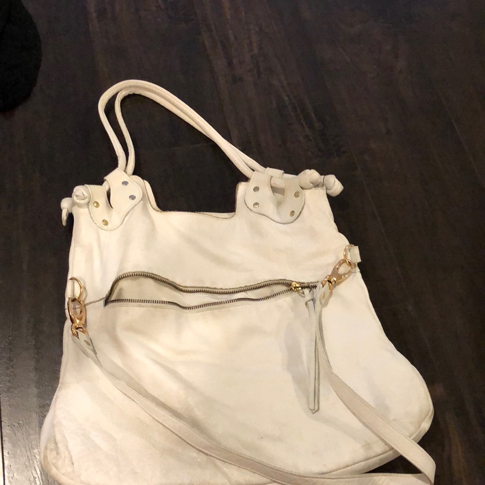 Pietro Alessandro white leather bag